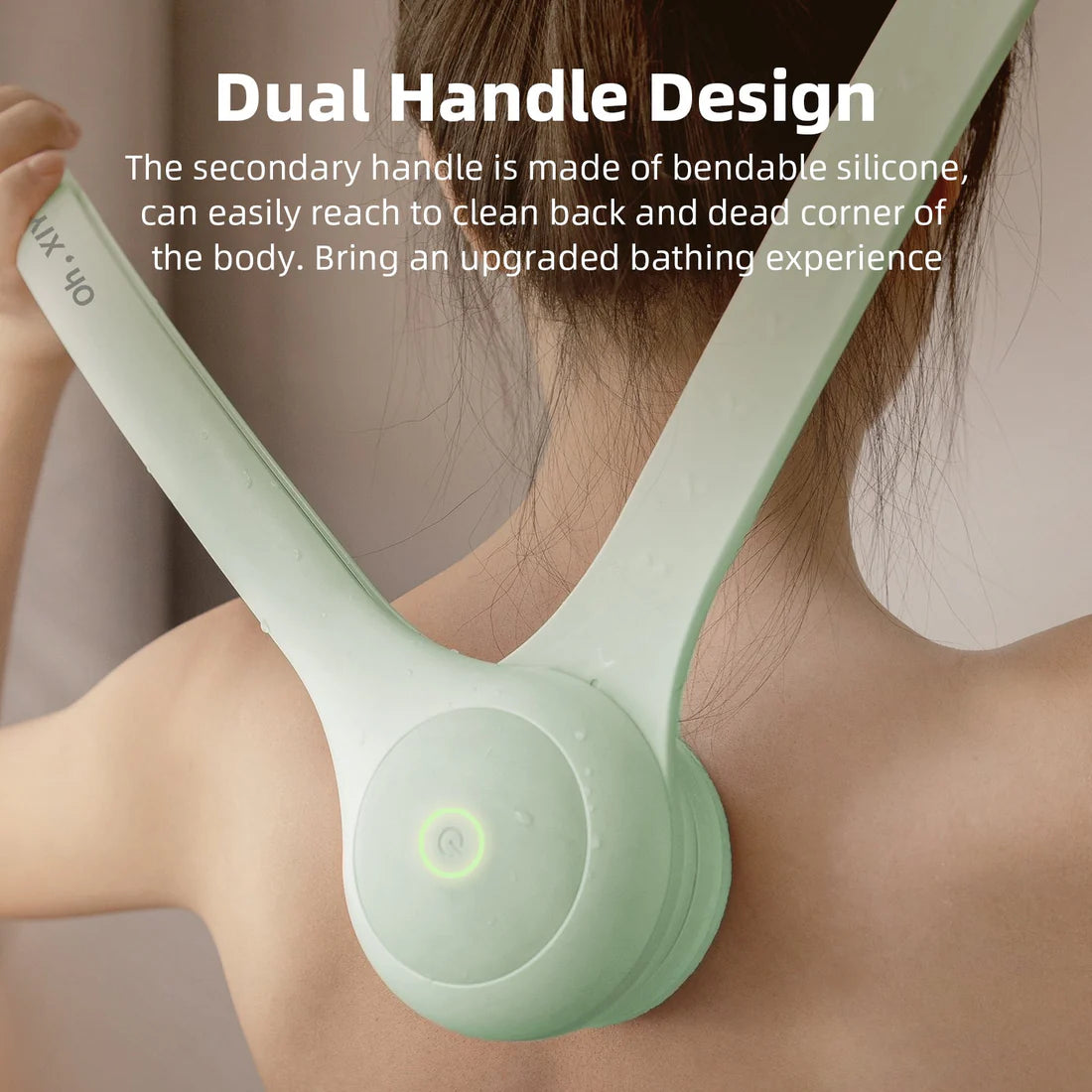 Bodylush | Electric Body Brush Pale Cypress Green