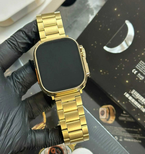 24K Gold Series 8 Ultra Smart Watch Gold  24K Gold Series 8 Ultra Smart Watch Gold  24K Gold Series 8 Ultra Smart Watch Gold
