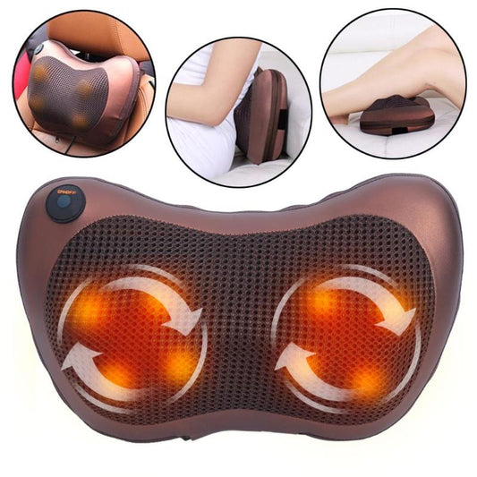 8 Heads Pillow Massager for Home and Car