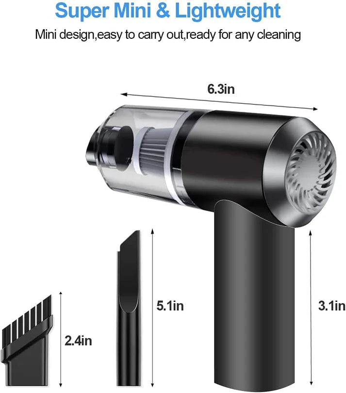 Mini Handheld Vacuum Cordless - Hand Vacuum Cleaner