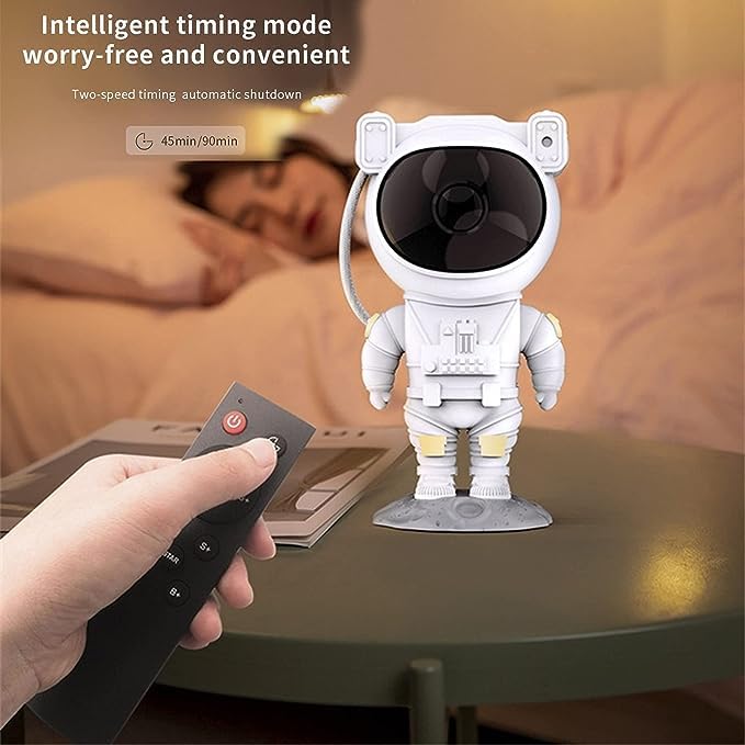 PGT-STORE Galaxy Star Projector, Astronaut Star Projection Lamp, LED Night Light with Remote Control