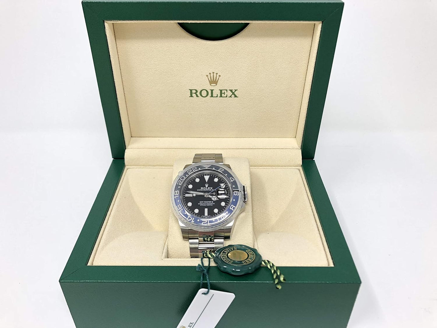 Rolex GMT Master II 116710BLNR Black Dial Stainless Steel Mens Watch