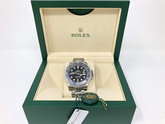 Rolex GMT Master II 116710BLNR Black Dial Stainless Steel Mens Watch