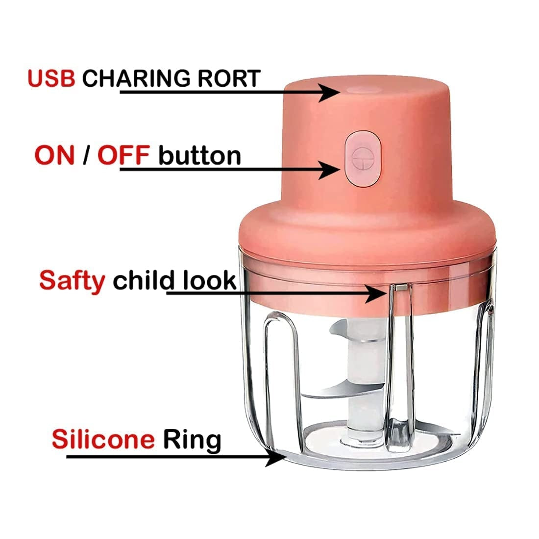 Pick N CLick Electric Mini Garlic Chopper