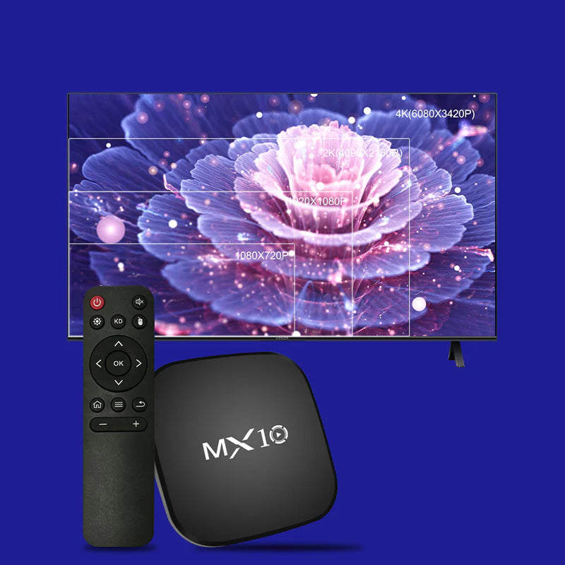 MX10 Box S Android TV Version