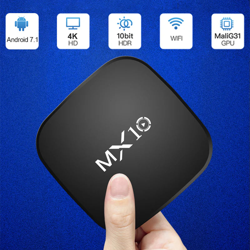 MX10 Box S Android TV Version