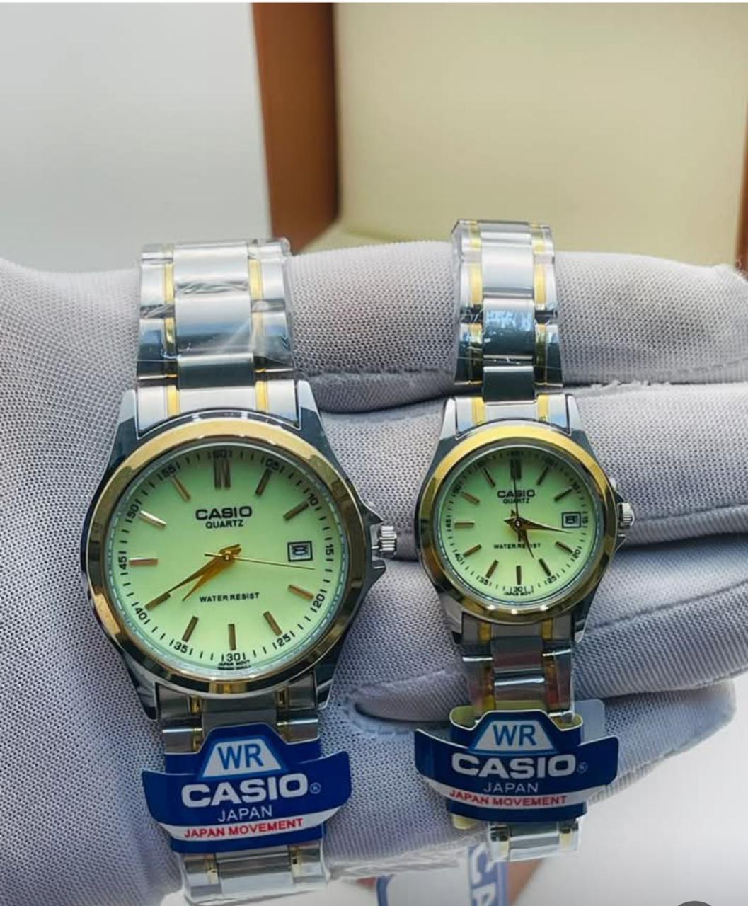 PREMIUM QUALITY CASIO COUPLE WATCH WITH OFFER PRICE | CASIO COUPLE 21