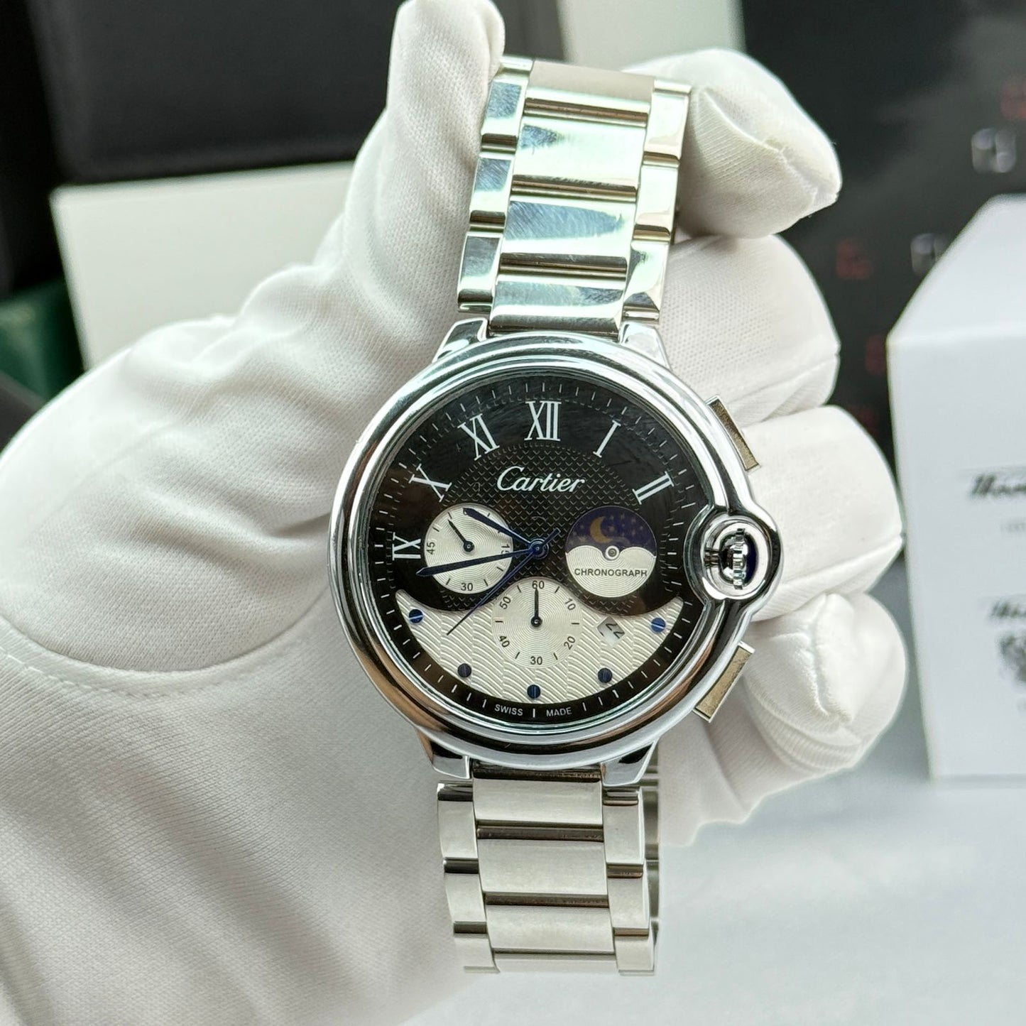 Cartier Moon Phases All Chronograph Watch