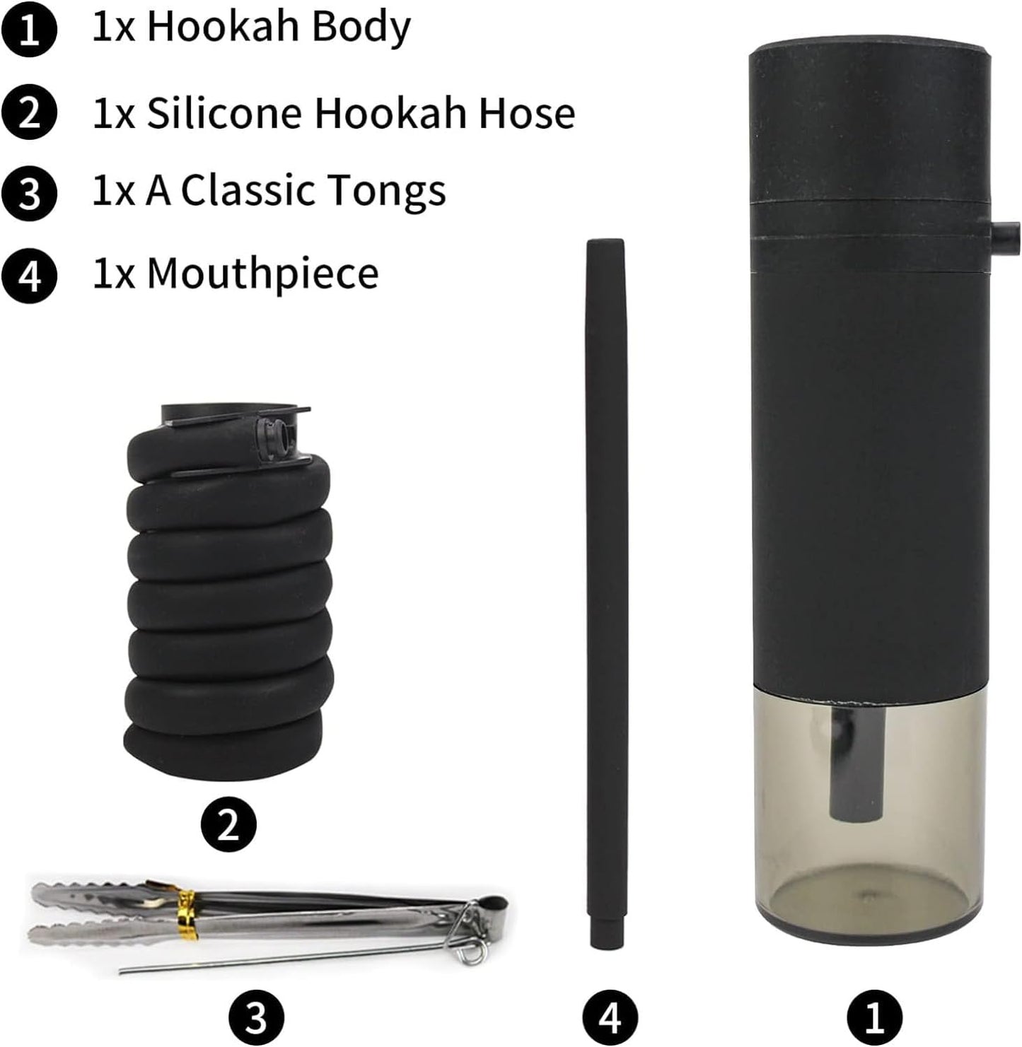 Portable Hookah Set With Everything: