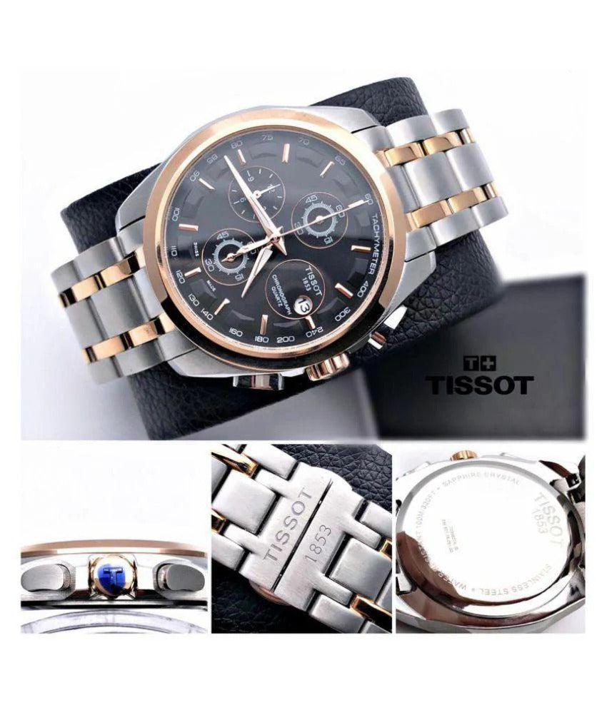 TISSOT Chronograph Dual Tone Watch for Man