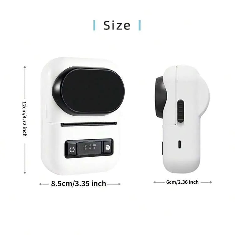 Multifunctional Mini Portable Label Printer