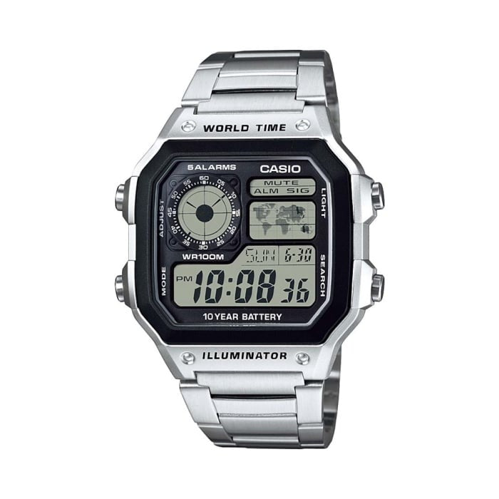 CASIO Digital Men Watch AE-1200WHD-1AVDF