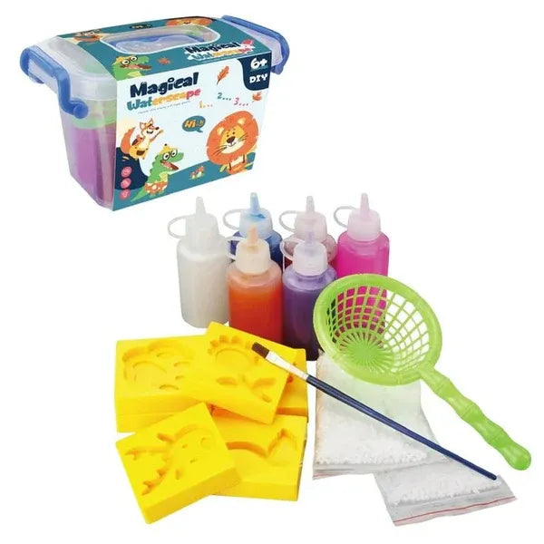 Creative 3D Pack of Fun Colors Magic Water Elf Toy Kit