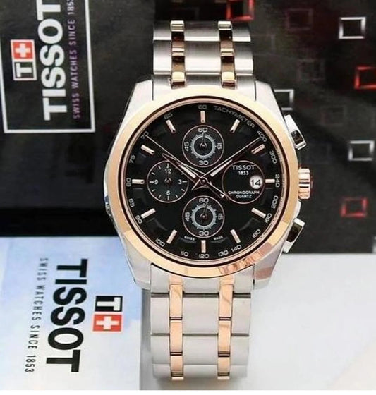 TISSOT Chronograph Dual Tone Watch for Man