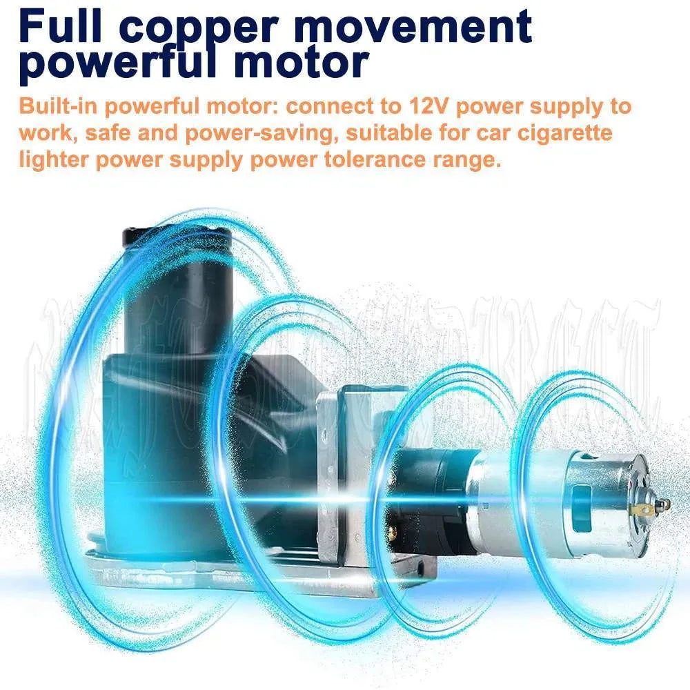 3 in 1 5Ton 12V Car Electric Hydraulic Floor Jack Lift + Impact Wrench Kit Box