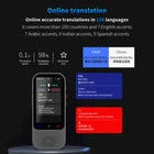 Portable Language Translator Device with 138 Languages Voice Translating 16 K3B4