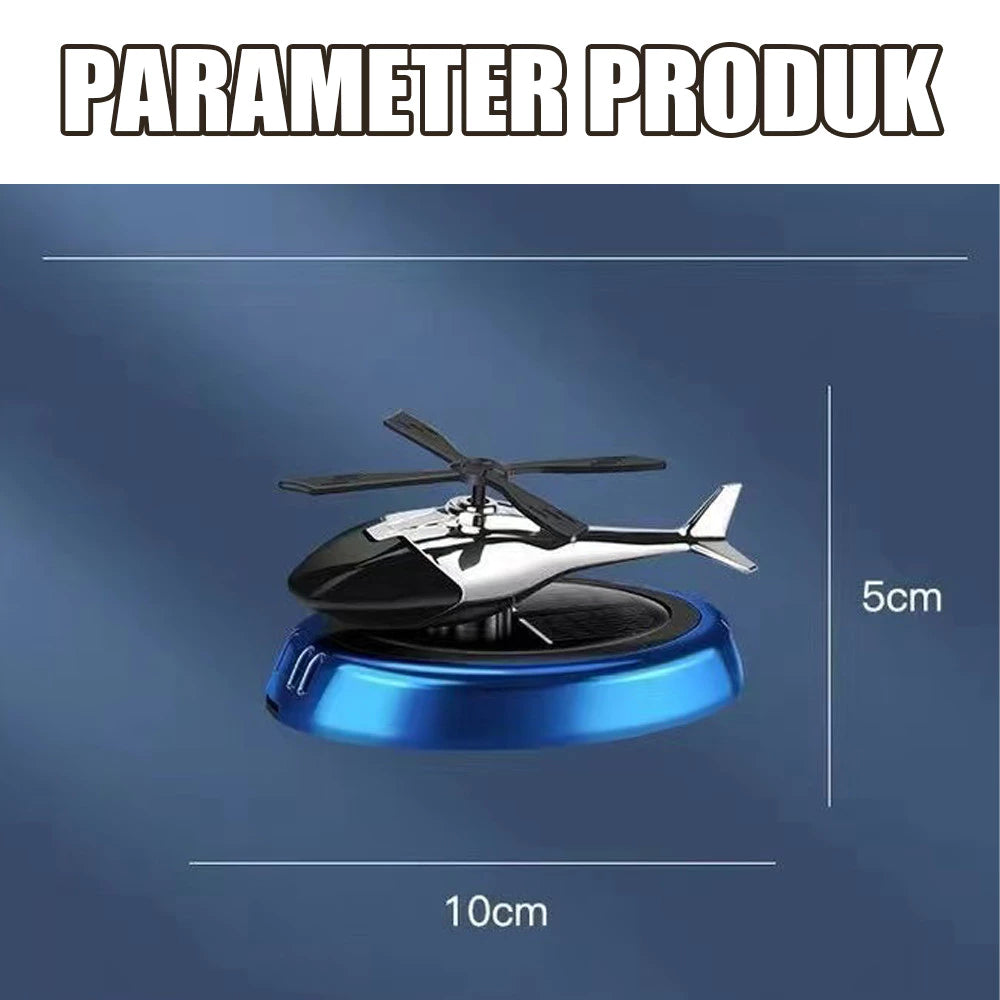Parfum Mobil Helikopter Tenaga Surya Parfum Mobil Aromaterapi Dashboard Parfum Mobil Diffuser Pengharum Ruangan