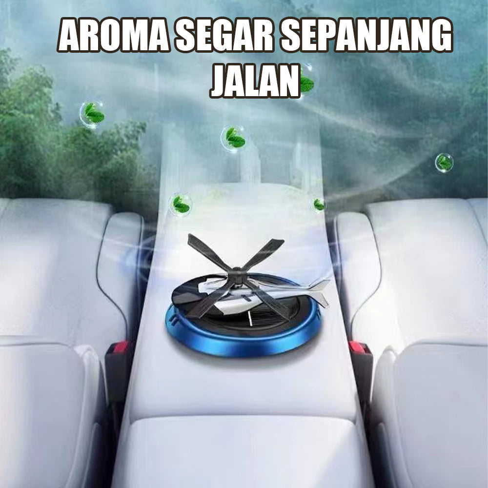 Parfum Mobil Helikopter Tenaga Surya Parfum Mobil Aromaterapi Dashboard Parfum Mobil Diffuser Pengharum Ruangan