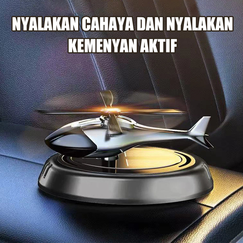 Parfum Mobil Helikopter Tenaga Surya Parfum Mobil Aromaterapi Dashboard Parfum Mobil Diffuser Pengharum Ruangan