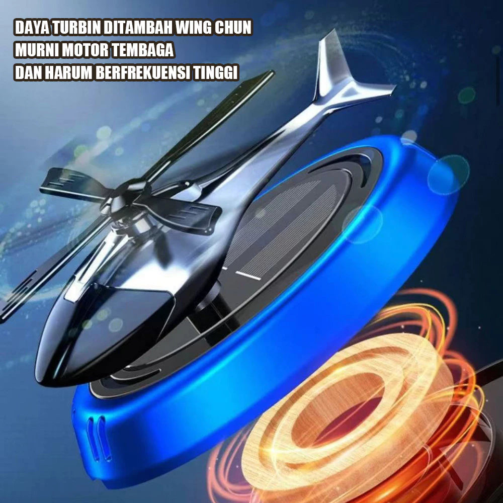 Parfum Mobil Helikopter Tenaga Surya Parfum Mobil Aromaterapi Dashboard Parfum Mobil Diffuser Pengharum Ruangan