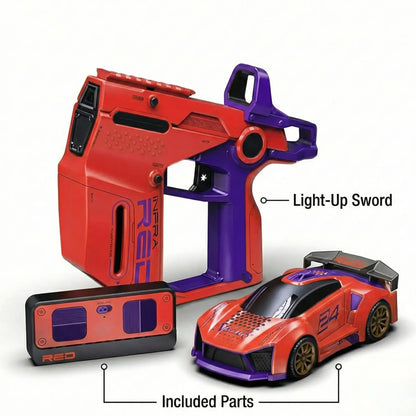 2-Player Infrared Battle RC Car Toy