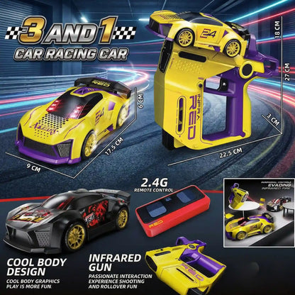 2-Player Infrared Battle RC Car Toy
