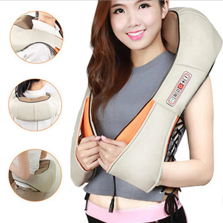 شال تدليك الرقبة متعدد الوظائف