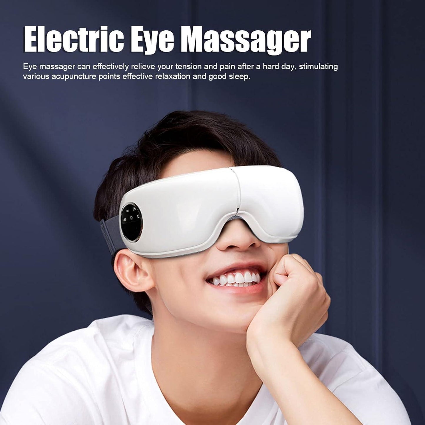 Eye massage device