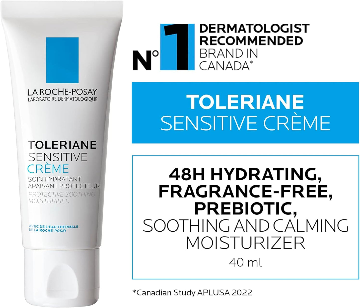 مرطب Toleriane Sensitive من La Roche-Posay 40 مل