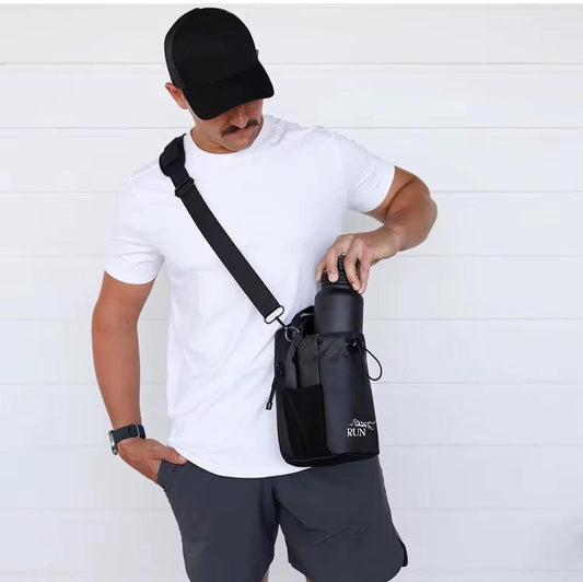 Magnetic Gym Bag with Water Bottle Holder