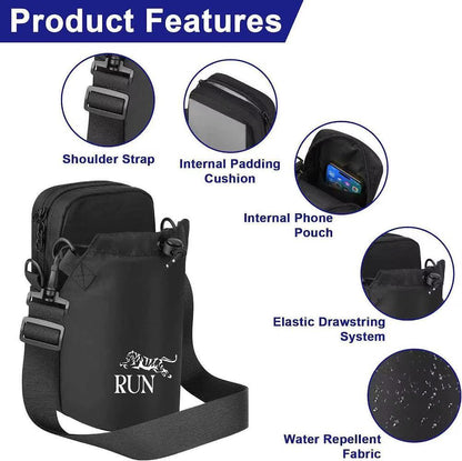 Magnetic Gym Bag with Water Bottle Holder