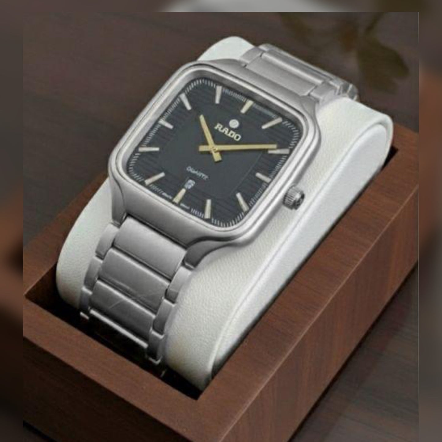 Raado Classic Square Luxury Watch – Gold Edition