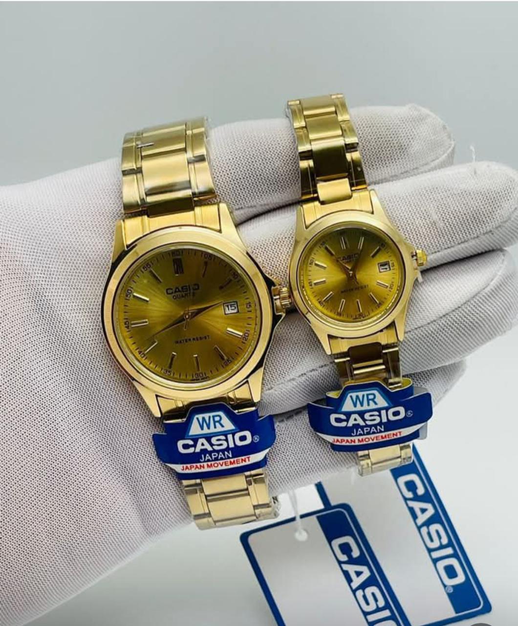 PREMIUM QUALITY CASIO COUPLE WATCH WITH OFFER PRICE | CASIO COUPLE 21