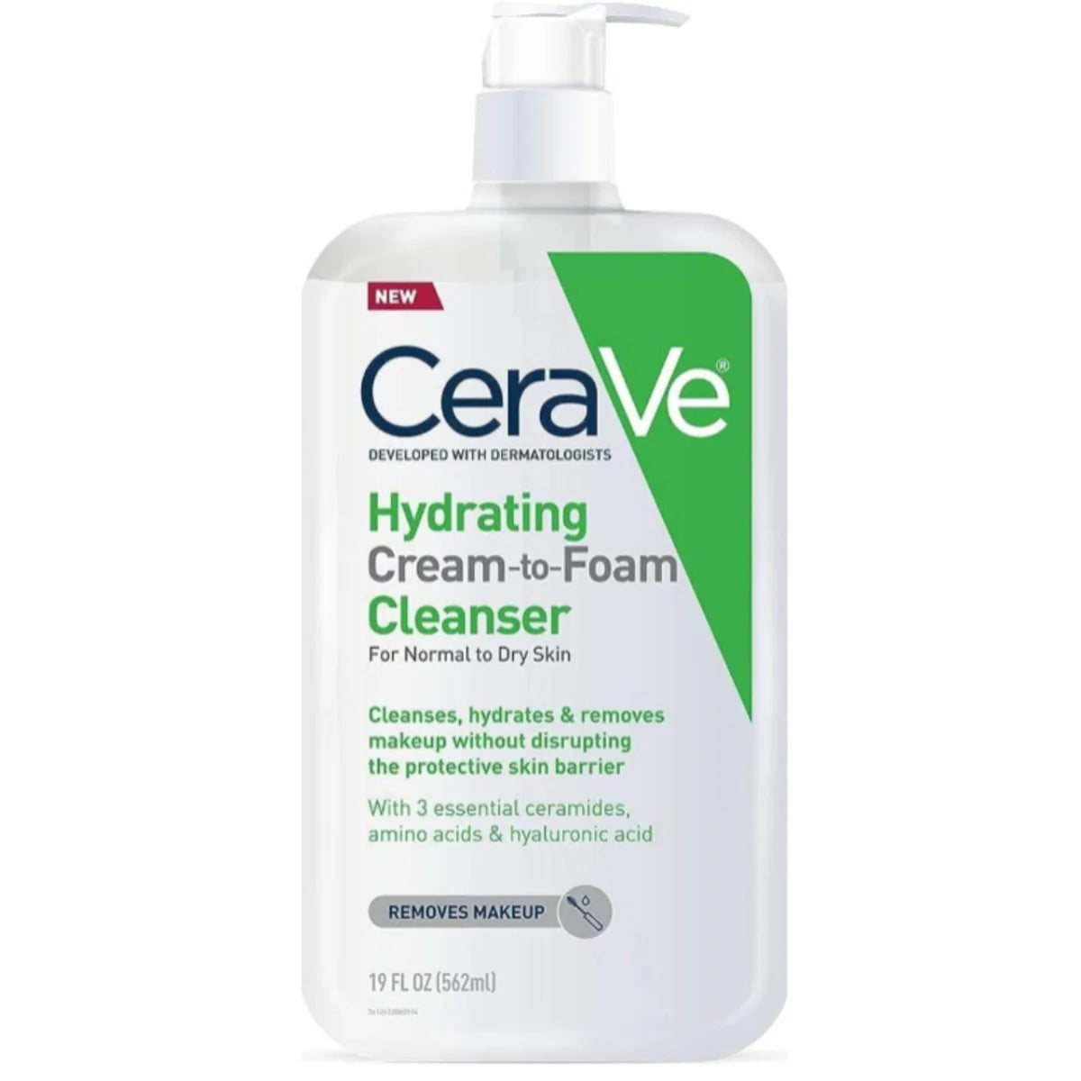 كريم مرطب إلى منظف رغوي من CERAVE