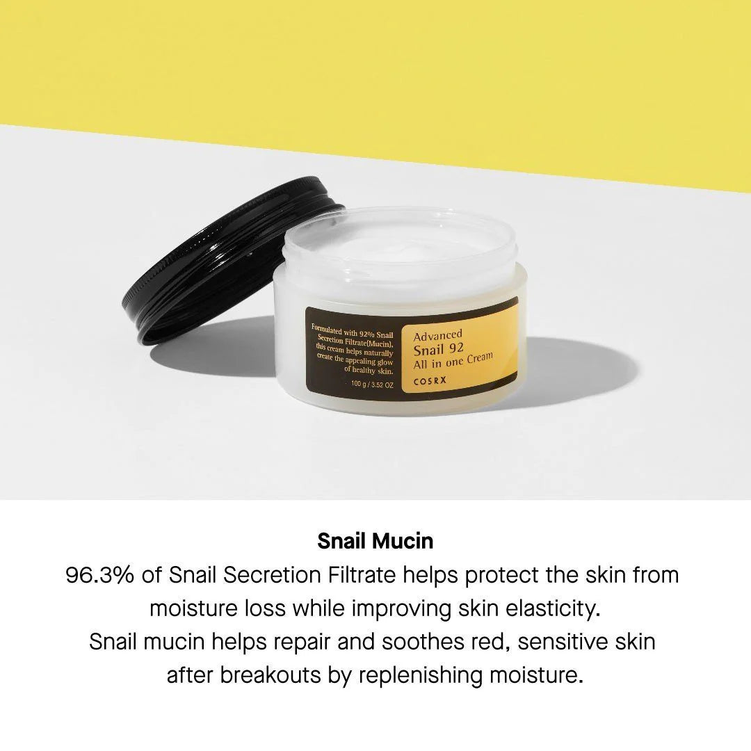 كريم الحلزون المتقدم 92 من كوسركس، 100 مل