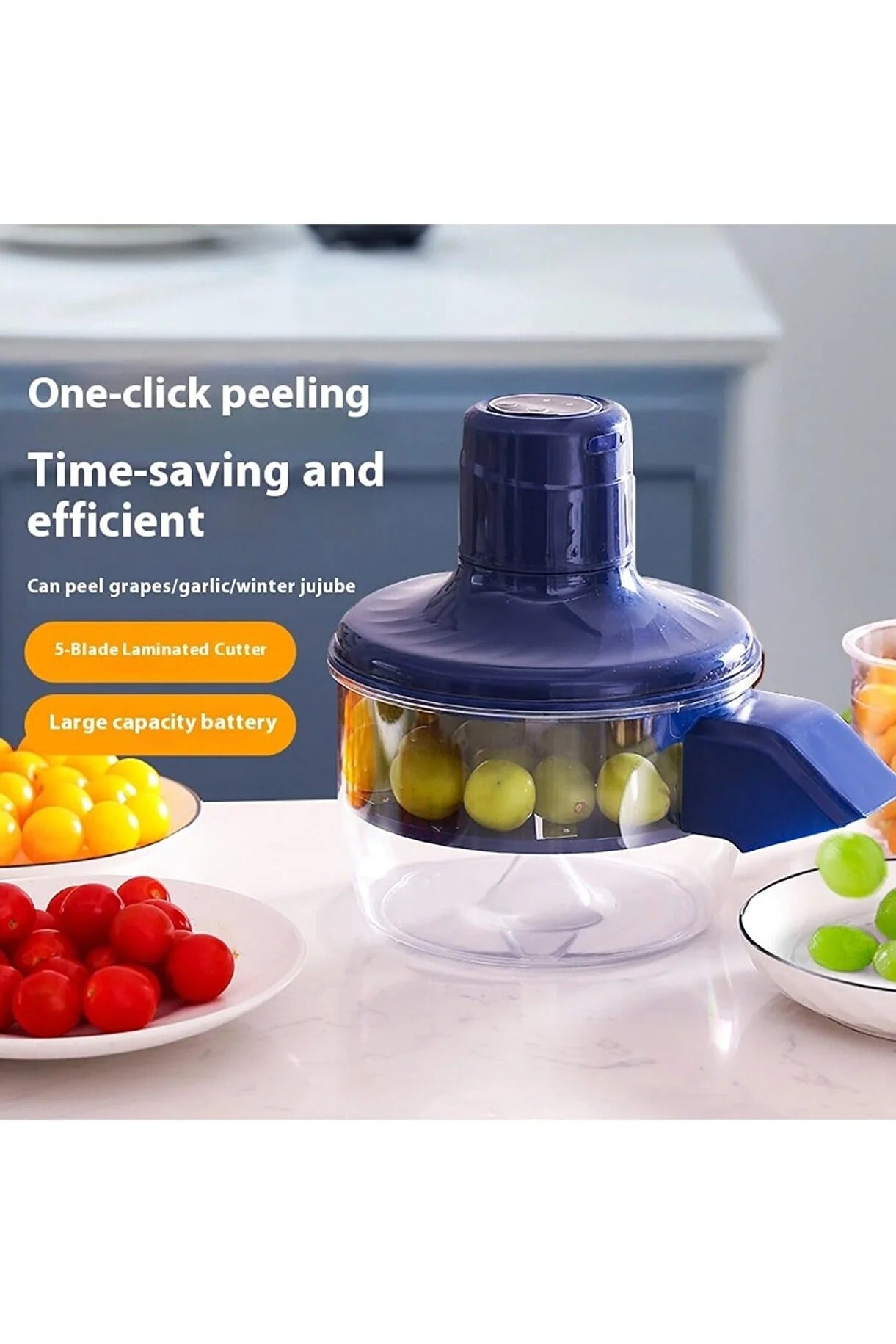 Automatic Electric Vegetable & Grape Peeler