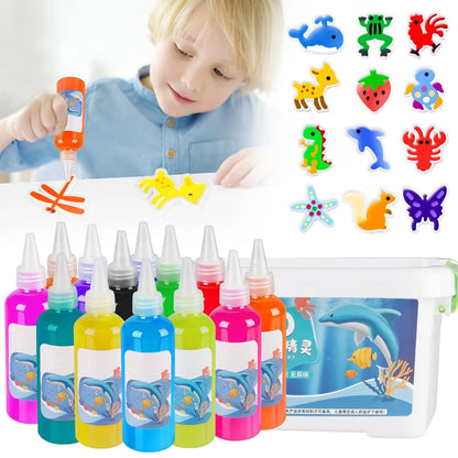 Creative 3D Pack of Fun Colors Magic Water Elf Toy Kit