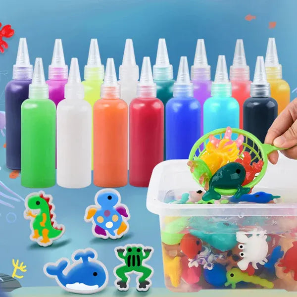 Creative 3D Pack of Fun Colors Magic Water Elf Toy Kit