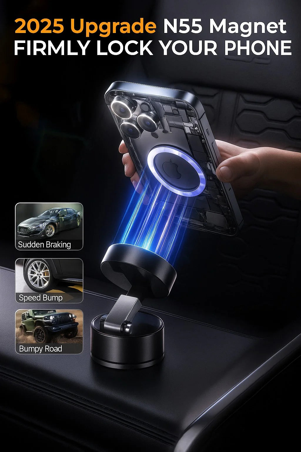 360 – Premium Magnetic Phone Stand