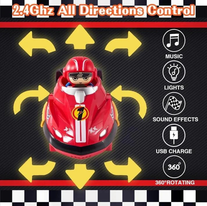 Remote Control Super Battle Bumper Cars