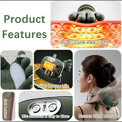 Neck & Shoulder Massager with Heat and Vibration