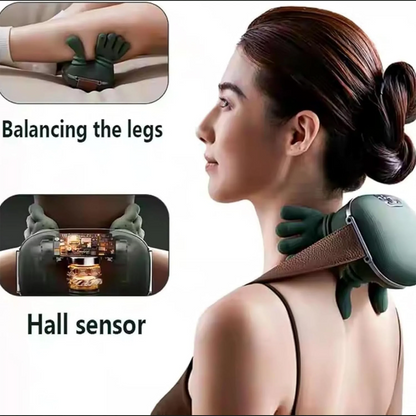 Neck & Shoulder Massager with Heat and Vibration