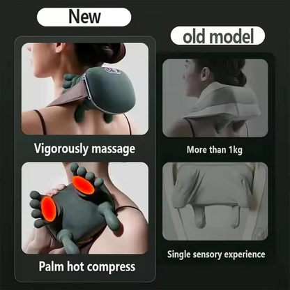 Neck & Shoulder Massager with Heat and Vibration