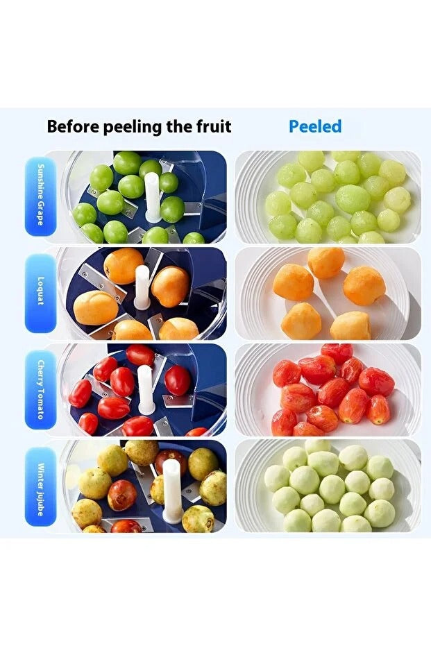 Automatic Electric Vegetable & Grape Peeler