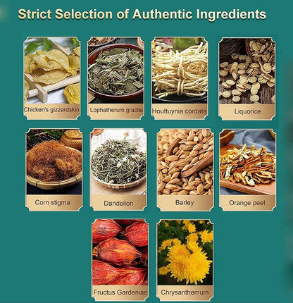 18 Flavors Liver Care Tea, Chinese Nourishing Liver Tea