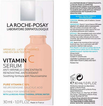 لاروش بوساي سيروم فيتامين سي 10 النقي 30 مل