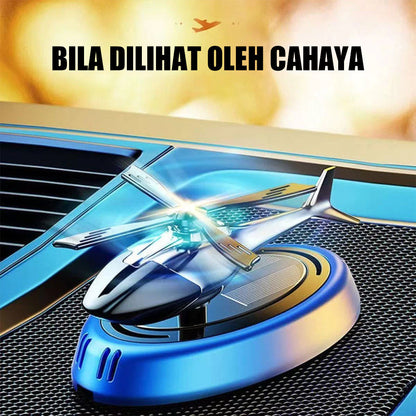 Parfum Mobil Helikopter Tenaga Surya Parfum Mobil Aromaterapi Dashboard Parfum Mobil Diffuser Pengharum Ruangan